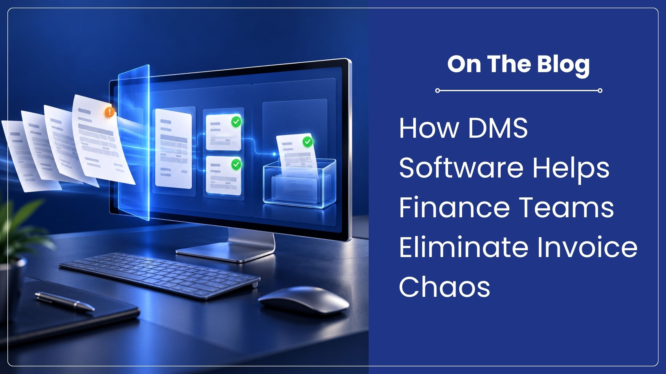 How DMS Software Helps Finance Teams Eliminate Invoice Chaos
